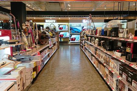 Home Appliance Supermarket Shelving can be used with different accessories to place different products